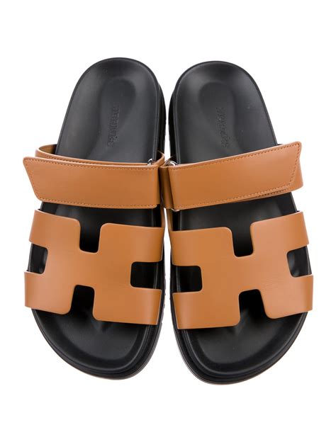 hermes slip on sandals.